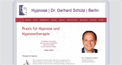 Desktop Screenshot of gerhard-schuetz.de